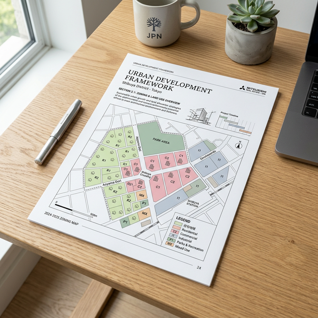 都市計画のレポートサンプル